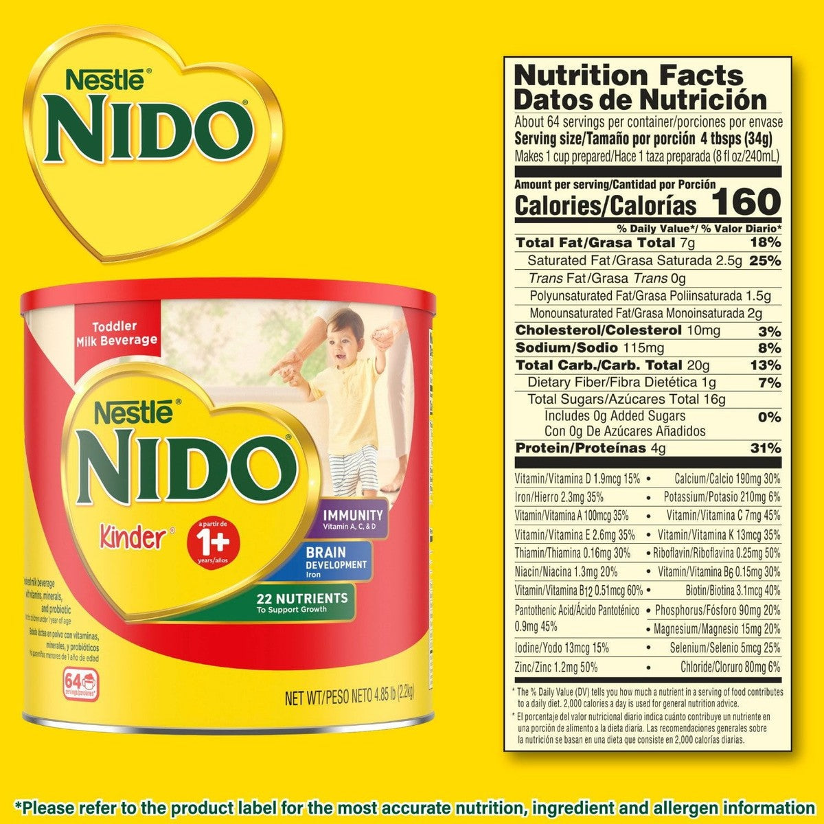 Nido Kinder (2.2kg)single
