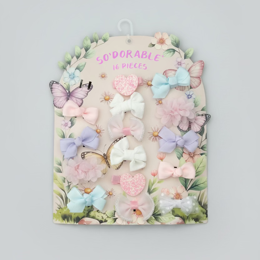 So'Dorable 16 pieces Hair Clip