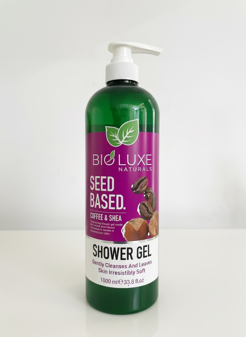 Bioluxe Seed Based Coffee & Shea Shower Gel 1000ml