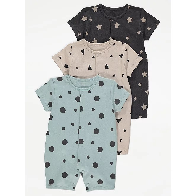 George baby 3 Rompers 0 -3months