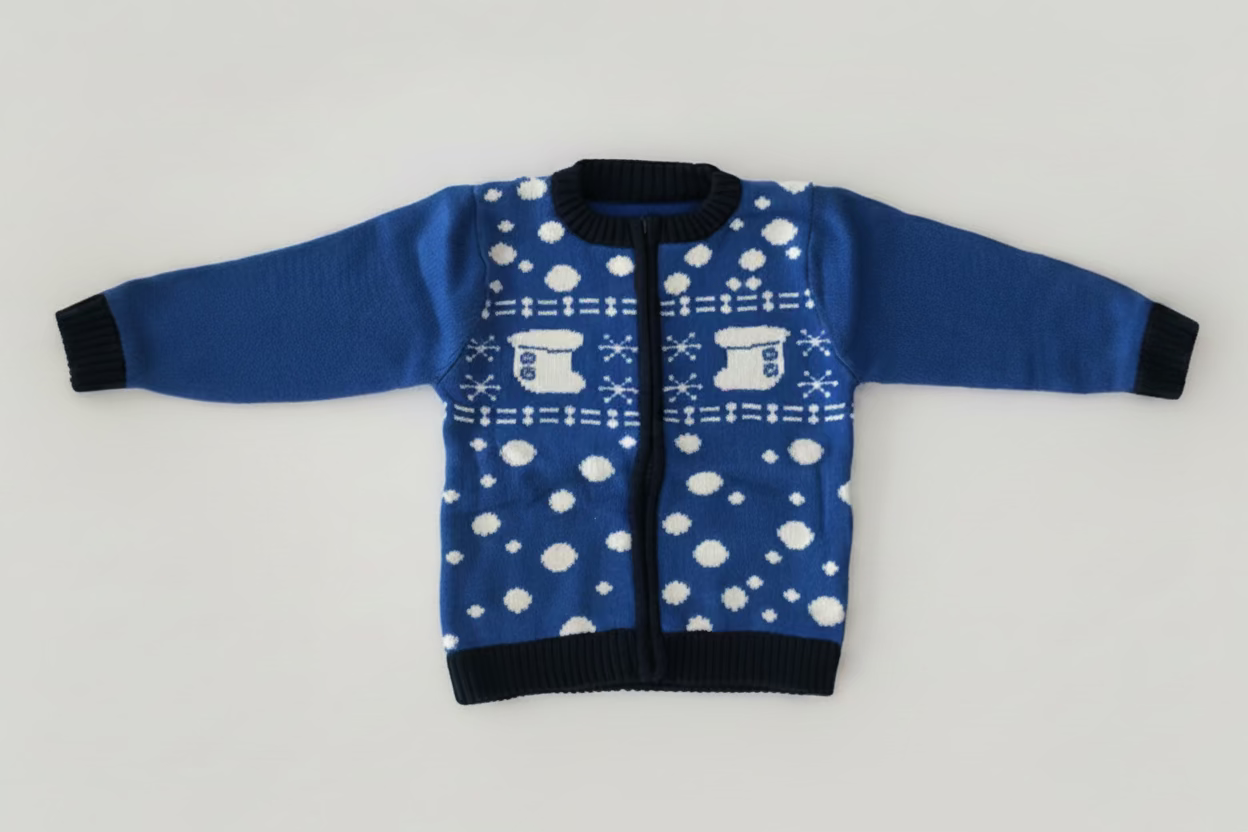 Wooven Kids Cardigan