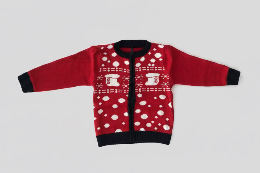 Wooven Kids Cardigan