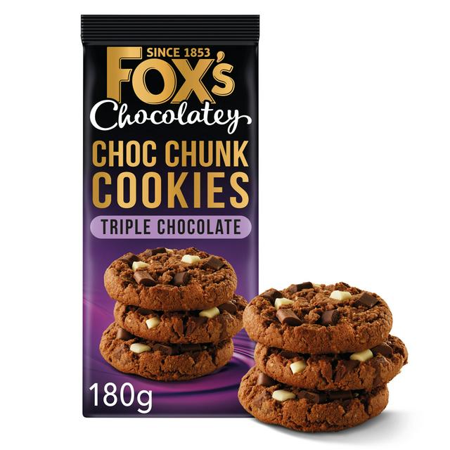 Fox's Triple Chocolate Cookies 180g