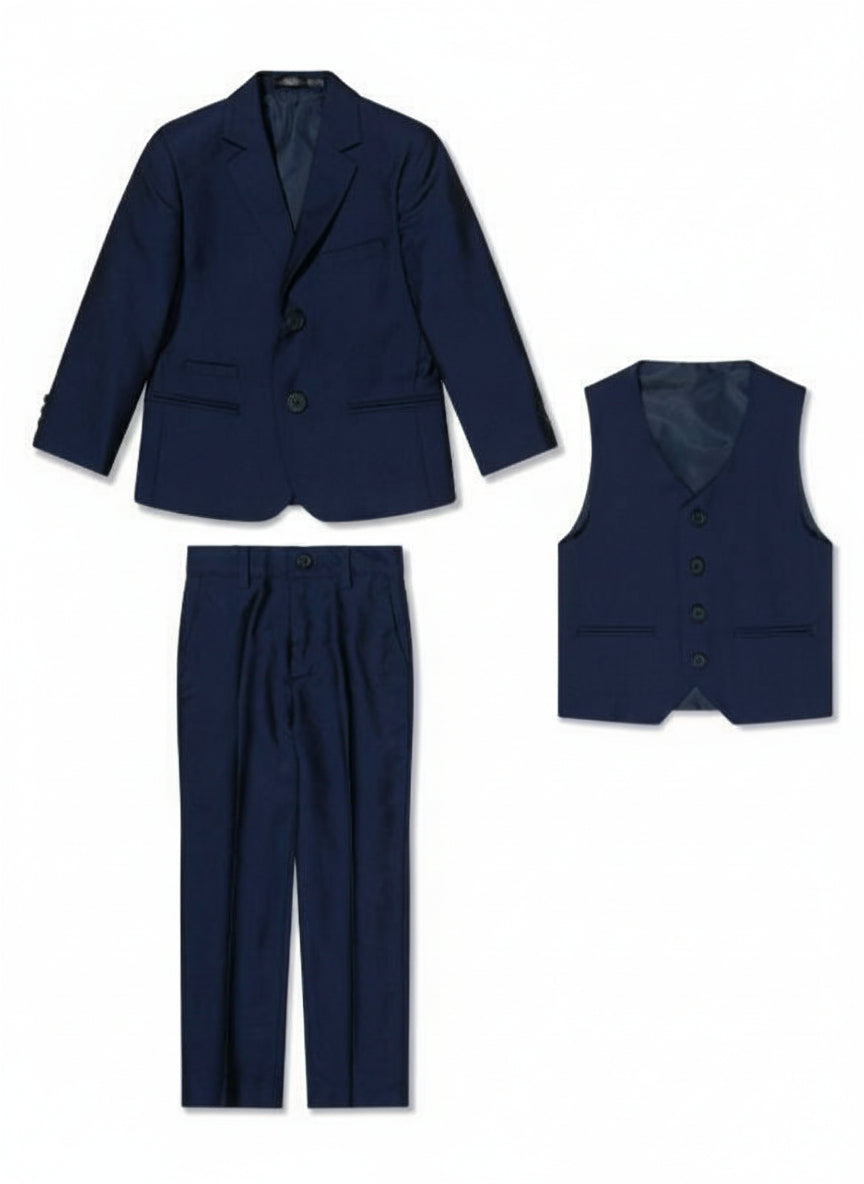 A. ABSAHET Boys 3-piece Suit