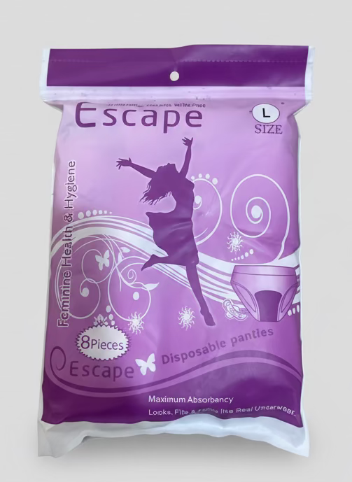 Escape Disposable Panties with Pad