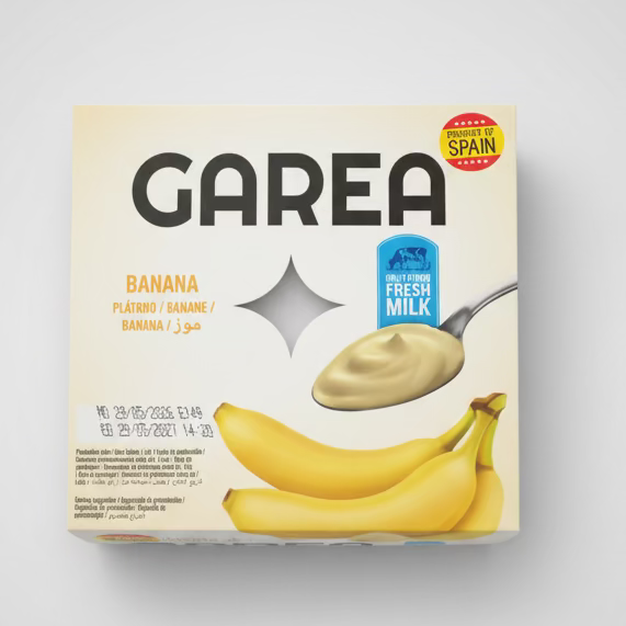 Garea Banana (100g X 4) Pack