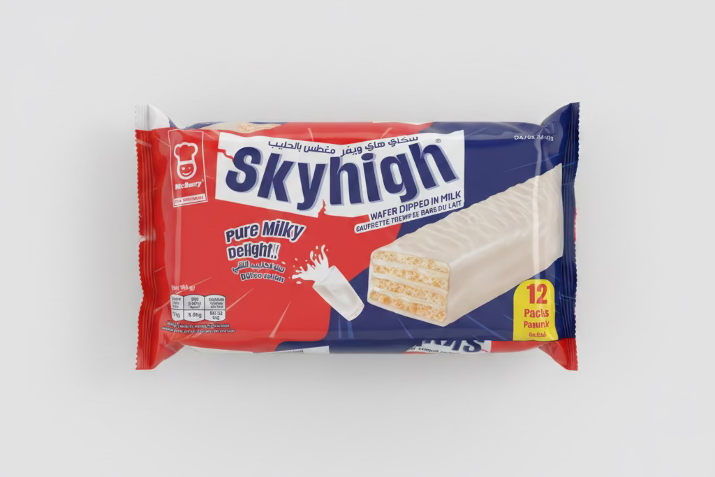Skyhigh Wafer Dipped in Milk