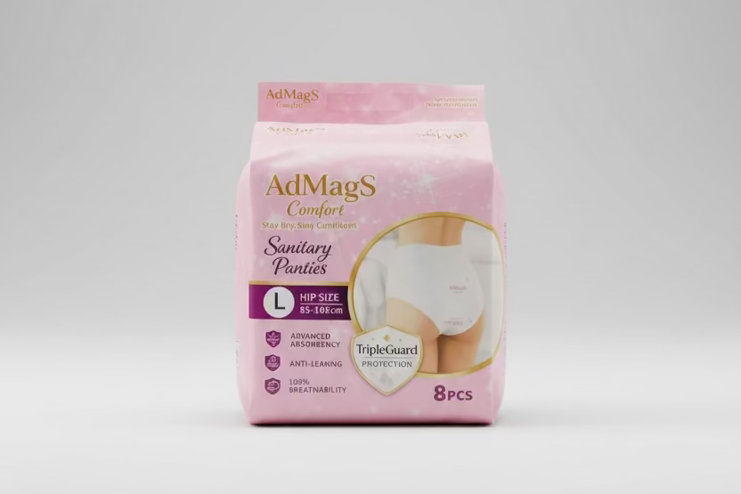 AdMags Disposable Sanitary Panties