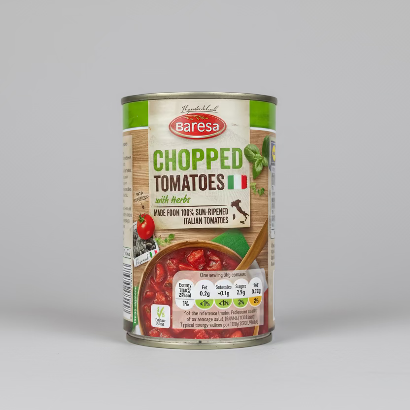 Baresa Chopped Tomatoes with Herbs 400g