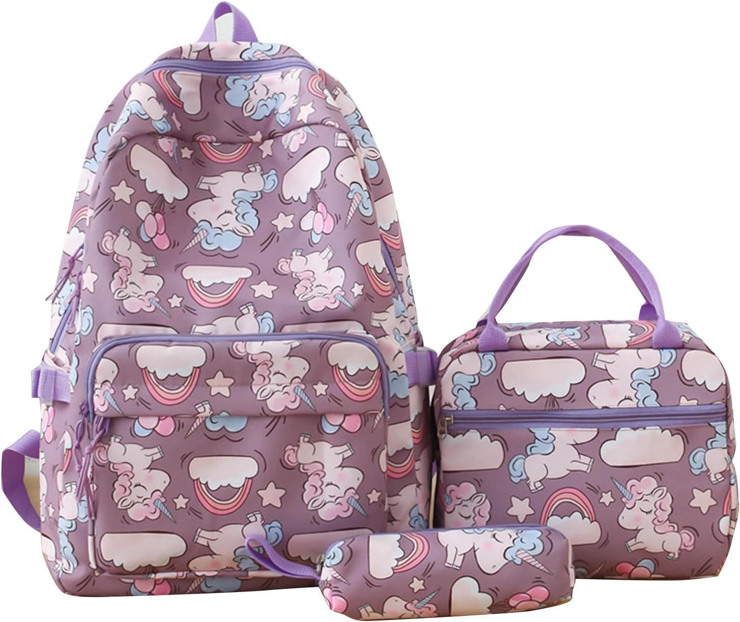 School Bag Set (Backpack, Lunch Bag, Pencil bag)
