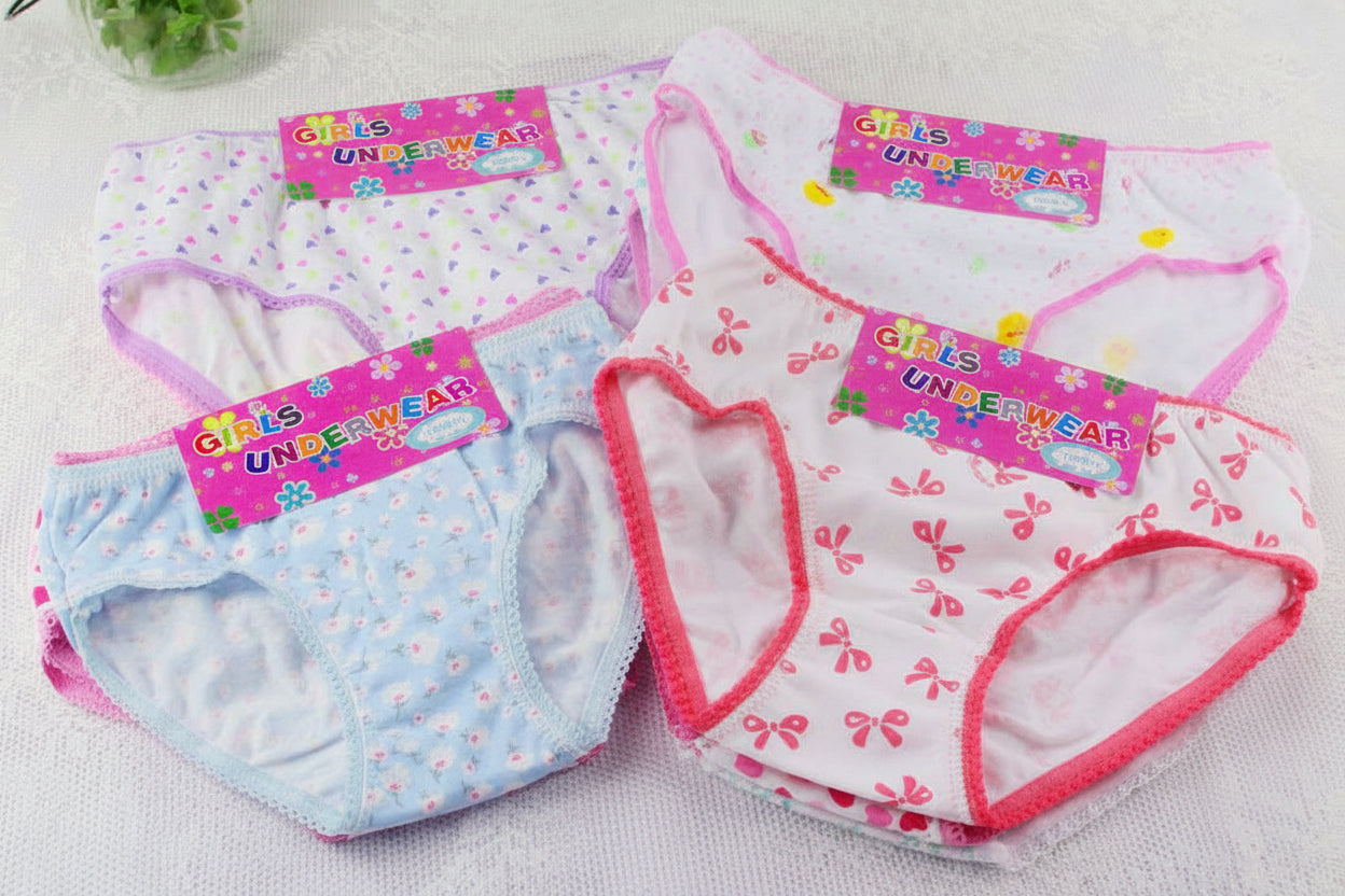 Girls Underwear Panties 3 set