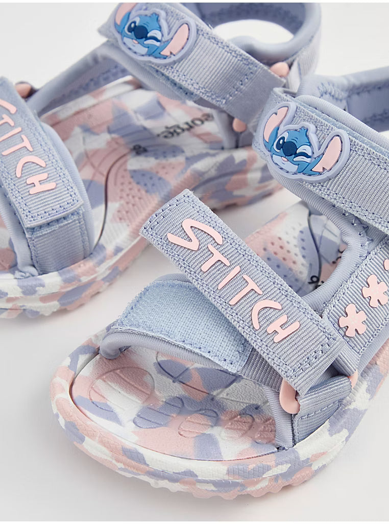 Disney Stitch Lilac Double Strap Trekker Sandals 13 euro 32