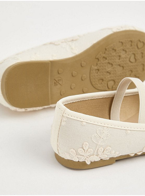George Stone Lace Embroidered Ballet Flats 9 euro 27