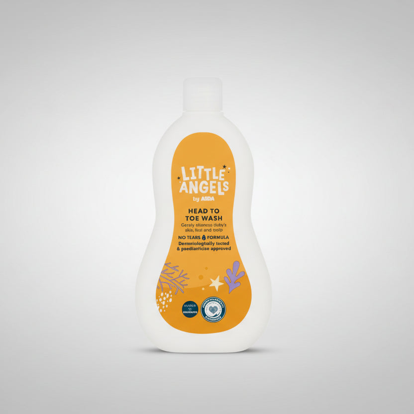 Little Angels Head to Toe Wash 500ml