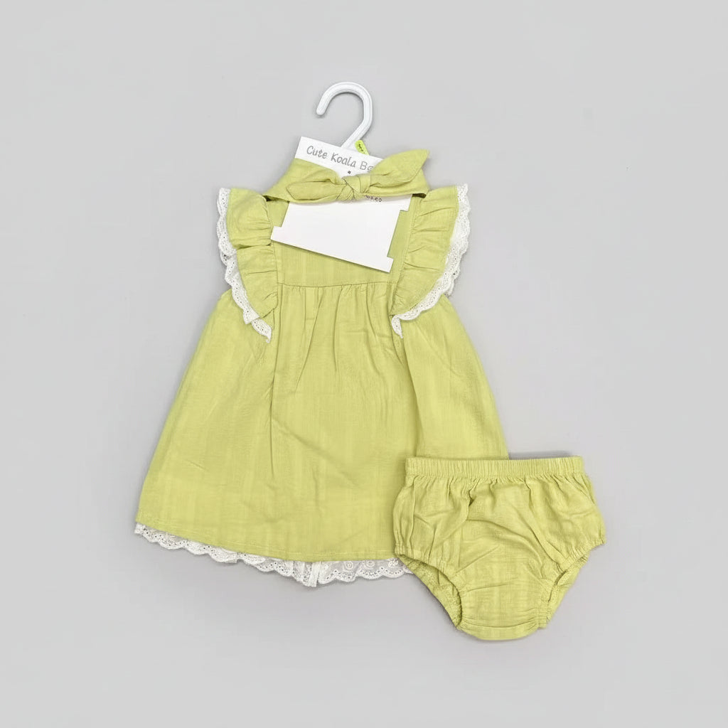 Cute Koala Baby Girls 3-piece Set
