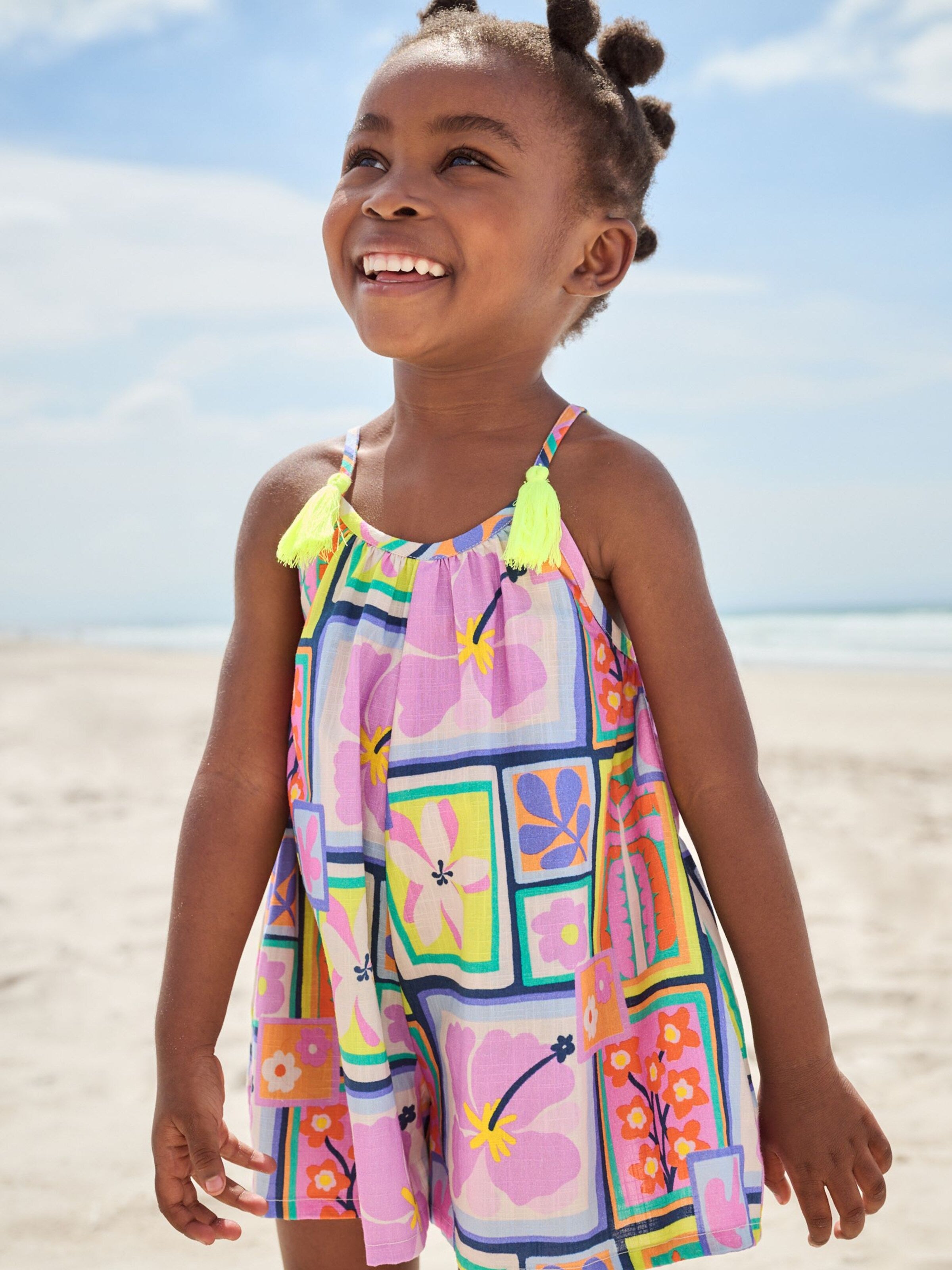 Next Dungarees in Mixed Colors Jumpsuit  5-6yrs