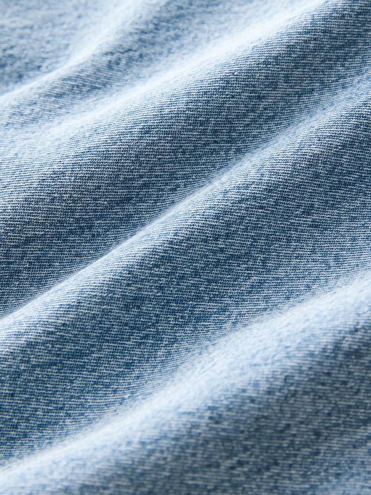 Next Blue 100% Cotton Strappy Denim Dress 3 yrs