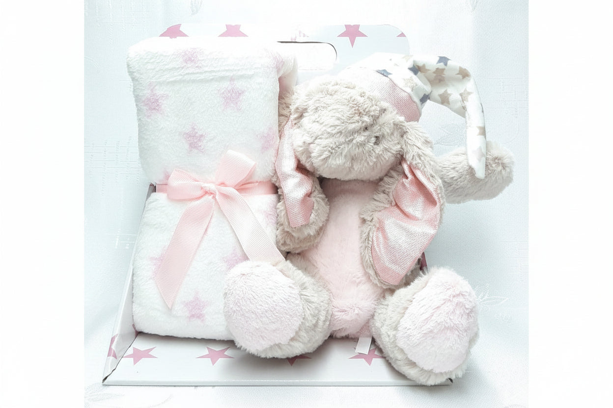 Love me baby toy and blanket