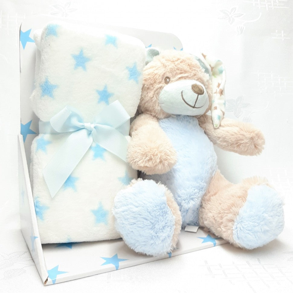 Love me baby toy and blanket