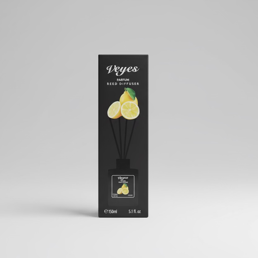 Veyes Reed Diffusers Veyers Parfum Reed Diffuser Lemon 150ml