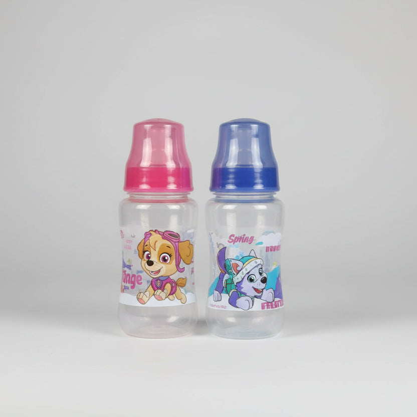 Paw Patrol (Spring into Action 2-Pack Wide-Neck Bottles (11 oz.) - purple/fuchs