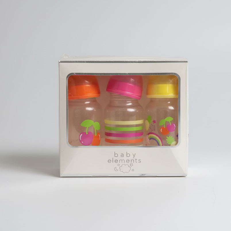 Baby Elements 3  Set Feeding bottles