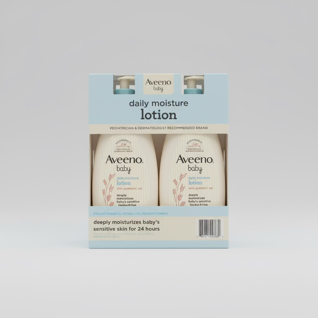 Aveeno  Daily Moisture Lotion  (US Twin Pack)