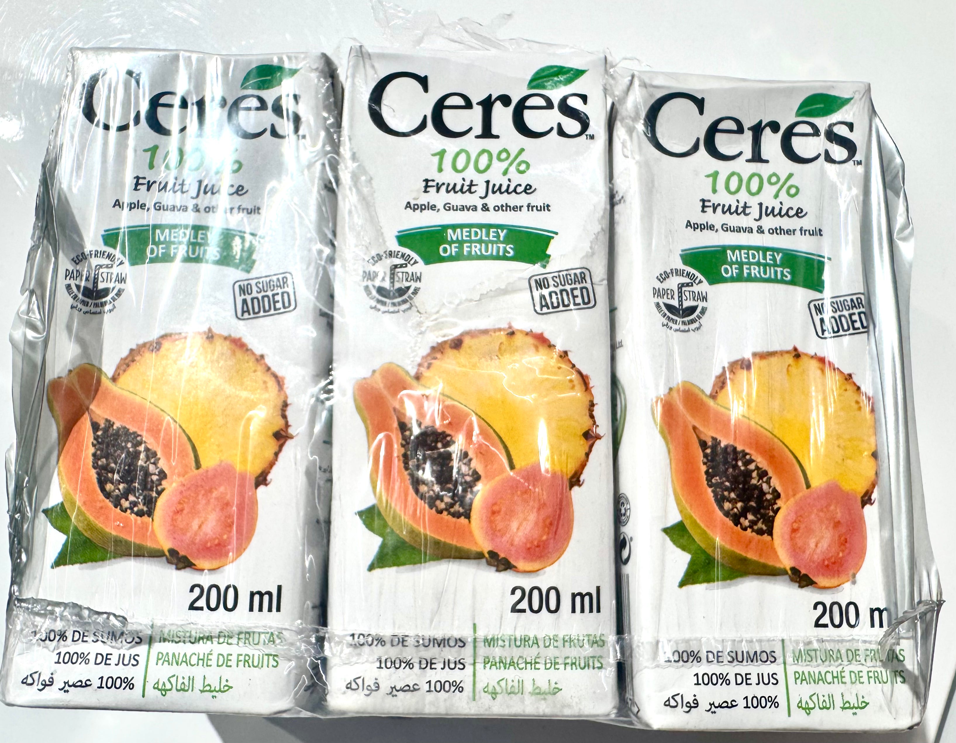 Ceres 100% Fruit Juice (200ml x 6) (pack of 6)