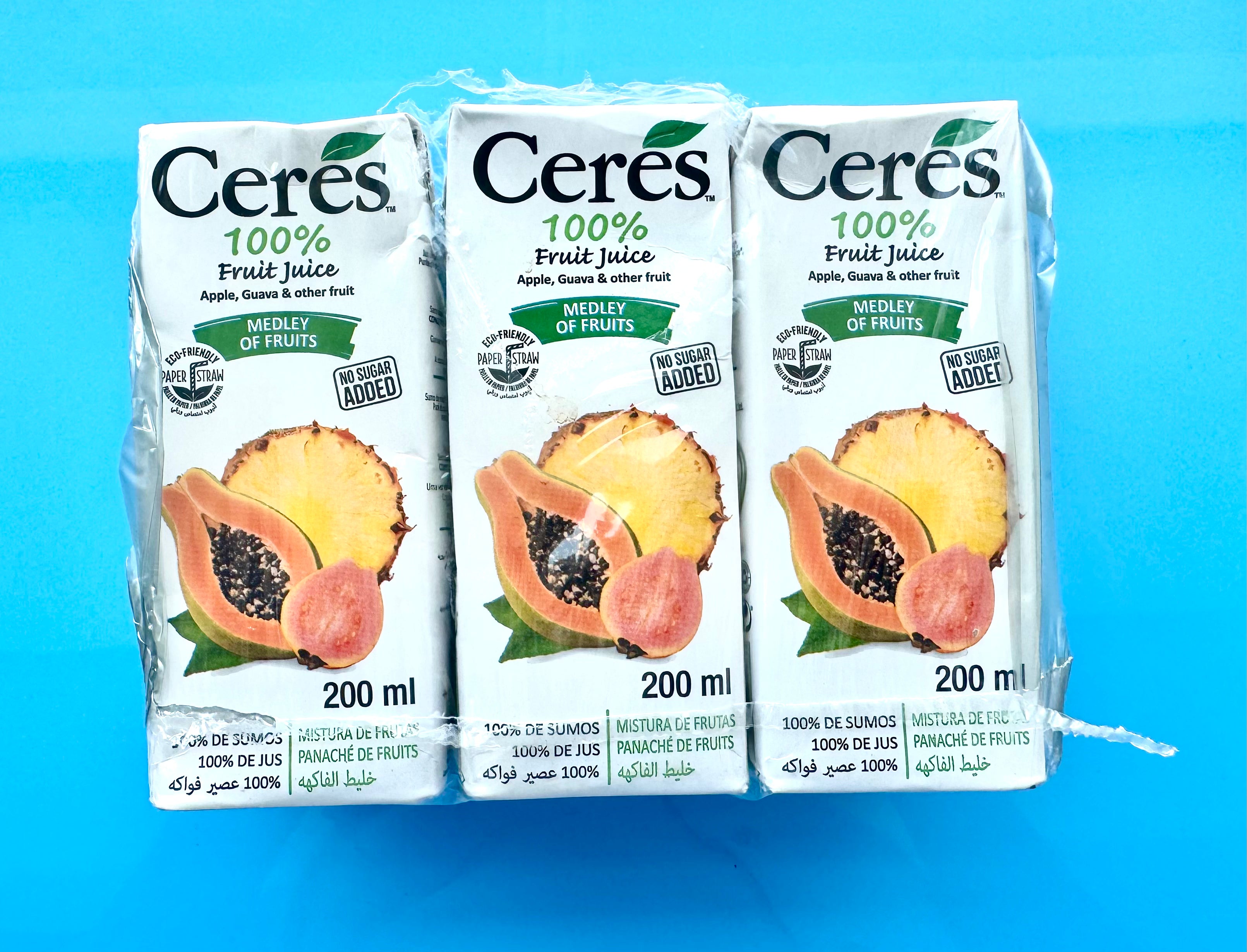 Ceres 100% Fruit Juice (200ml x 6) (pack of 6)