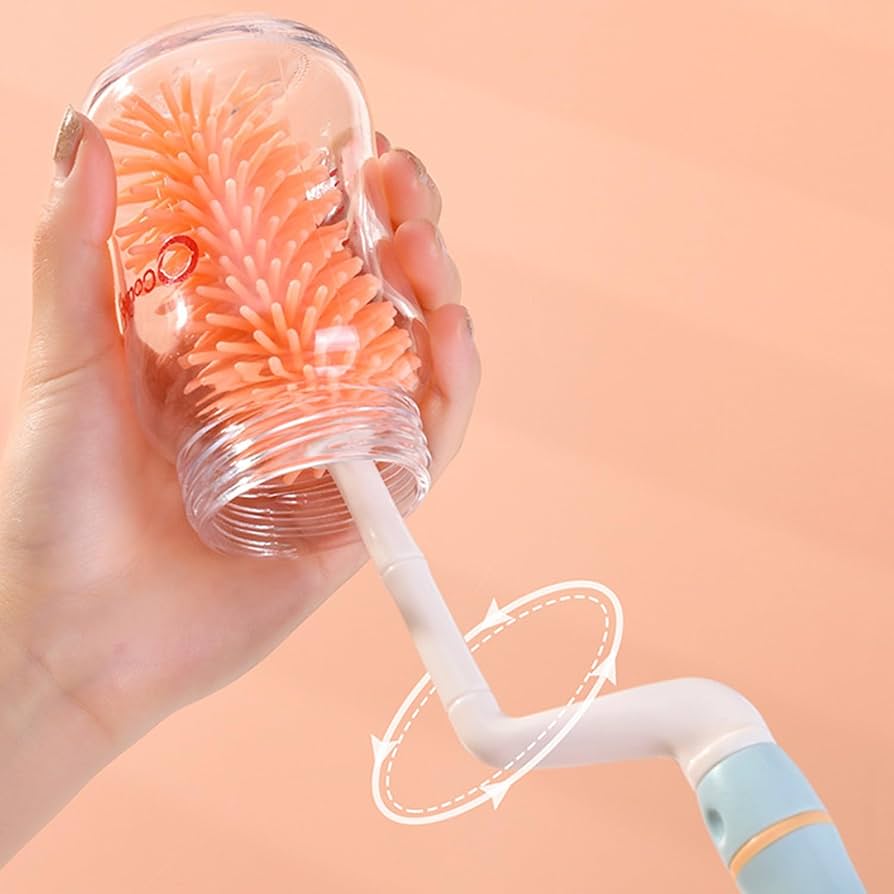 Hercules Bear 360 High-end Silicone Bottle Brush 2pcs