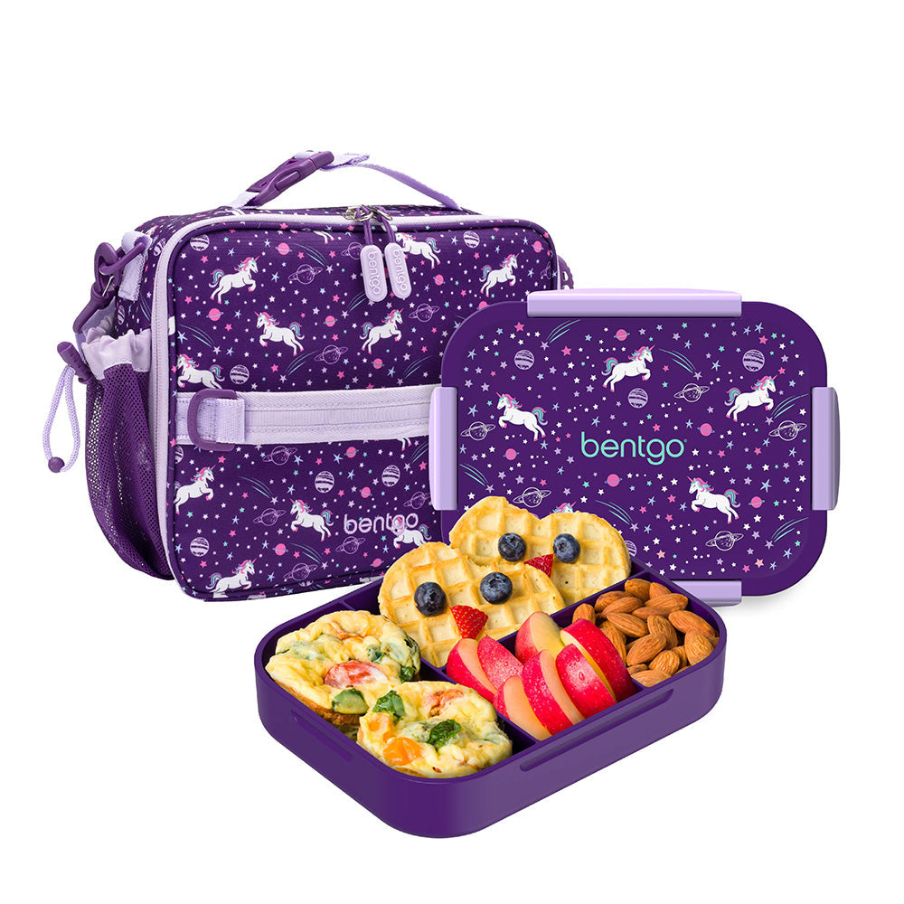 Bentgo Kid's Lunch Set (Leak -Proof Lunch Box & Insulated Lunch Bag)