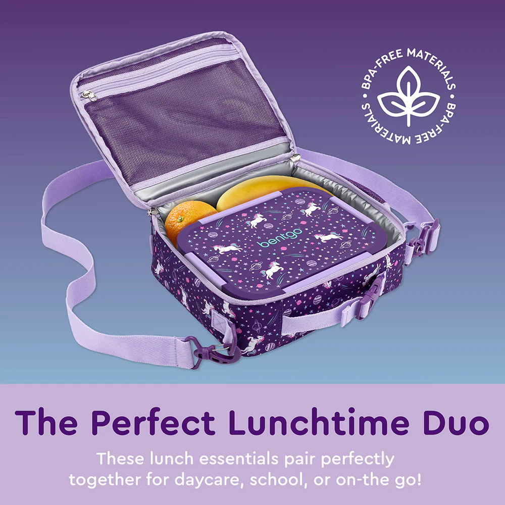 Bentgo Kid's Lunch Set (Leak -Proof Lunch Box & Insulated Lunch Bag)
