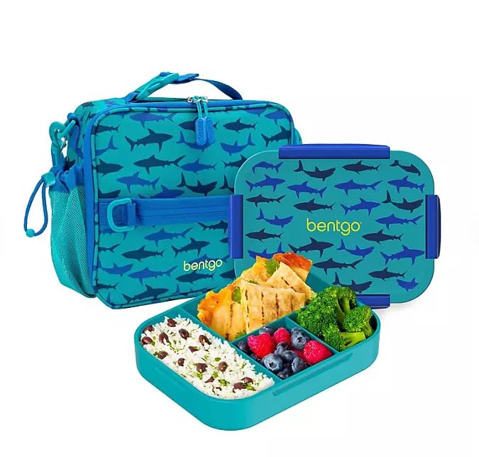 Bentgo Kid's Lunch Set (Leak -Proof Lunch Box & Insulated Lunch Bag)