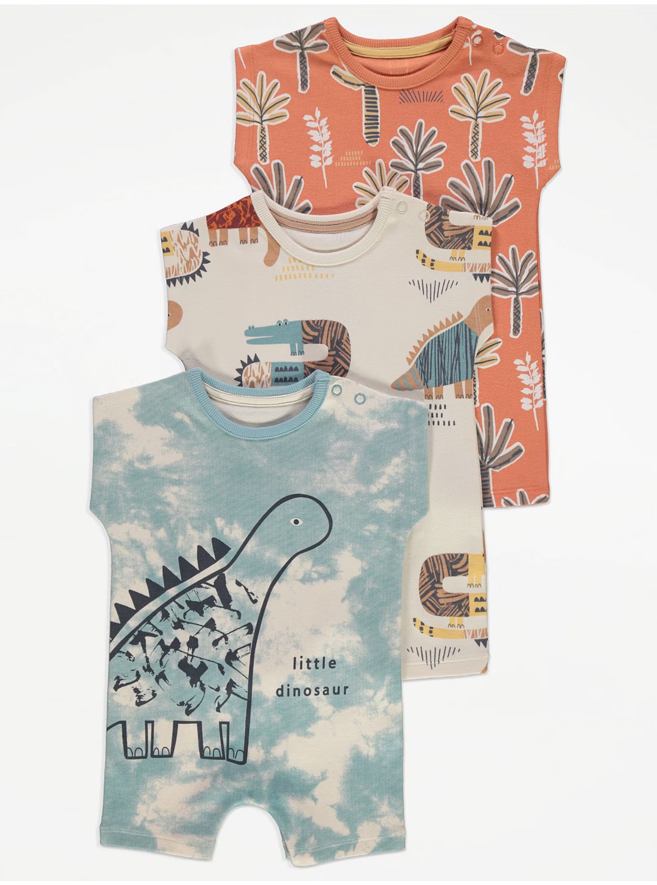 George baby 3 pack rompers