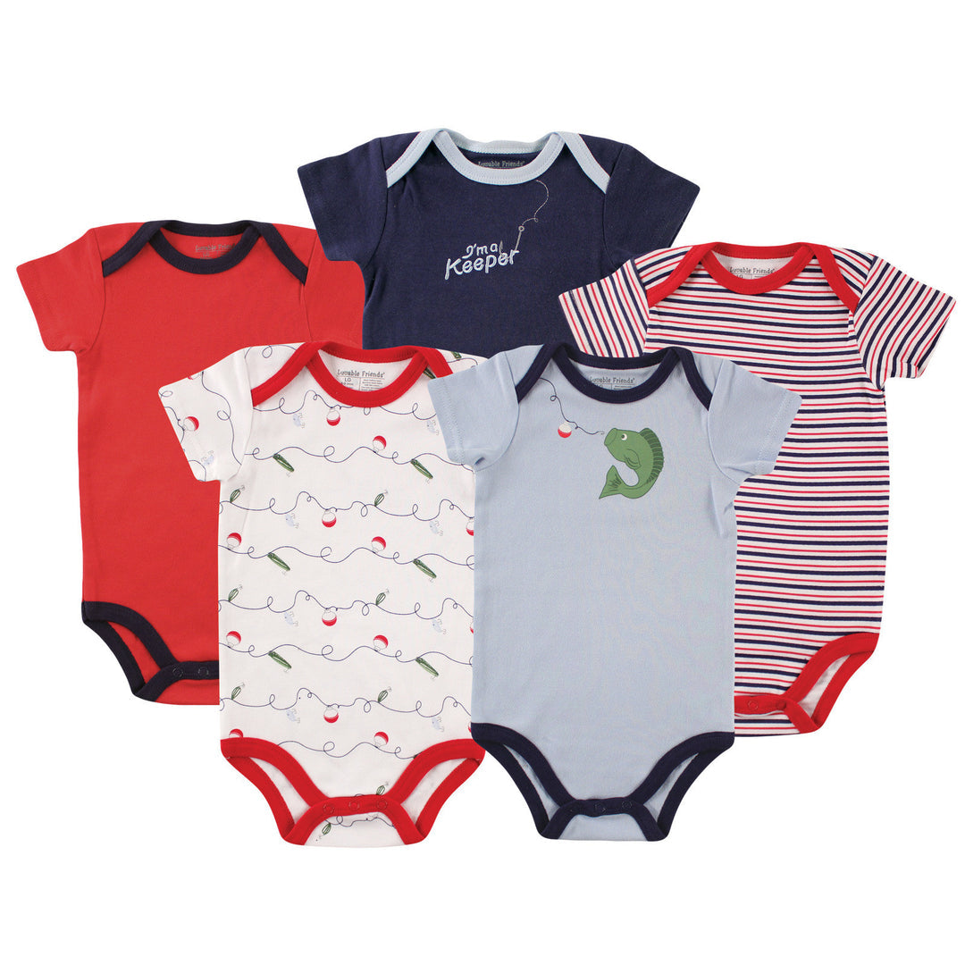 Luvable Friends 5pcs Bodysuits