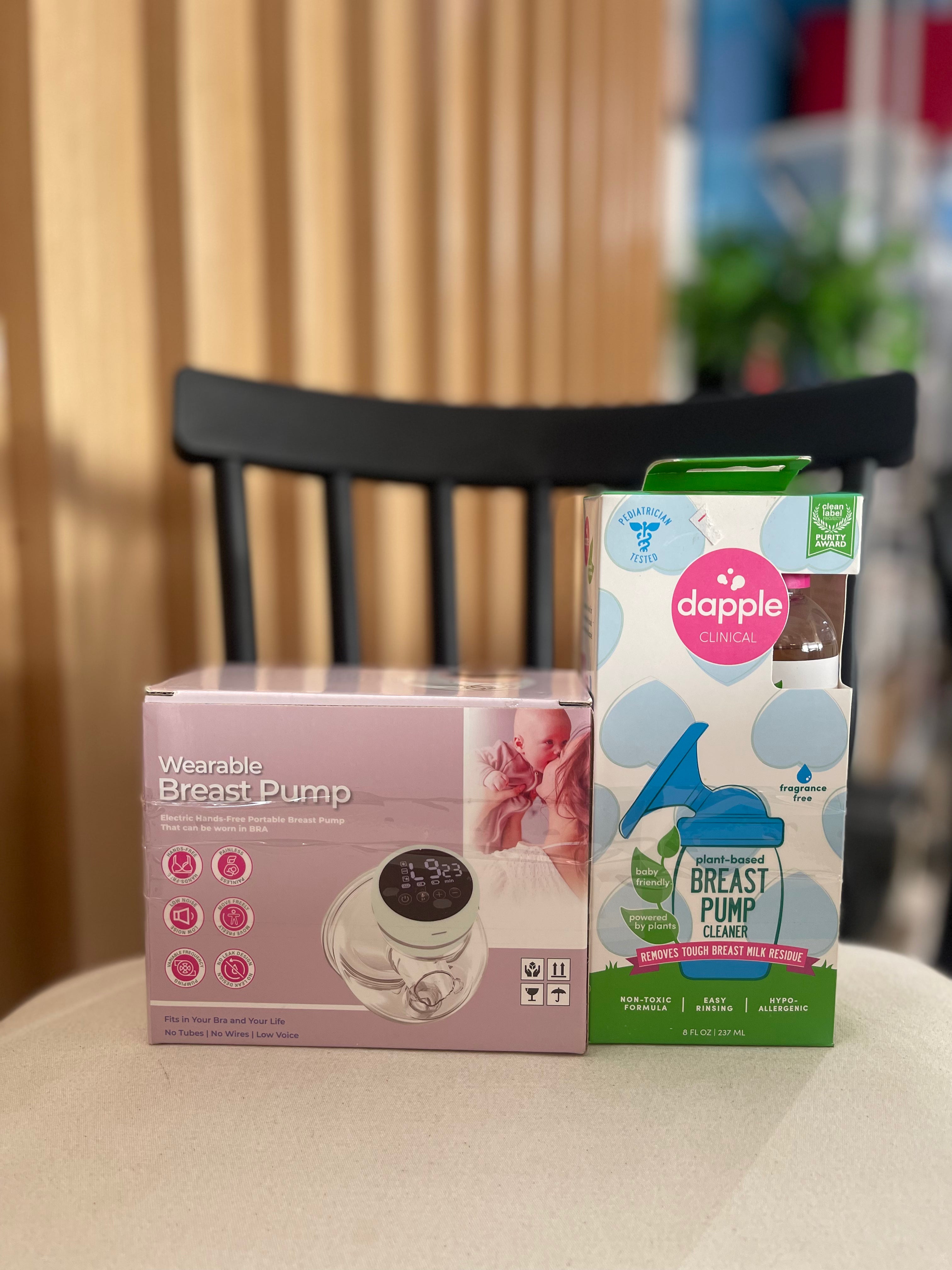 Wearable Breast Pump + Free Dapple Pump Cleaner