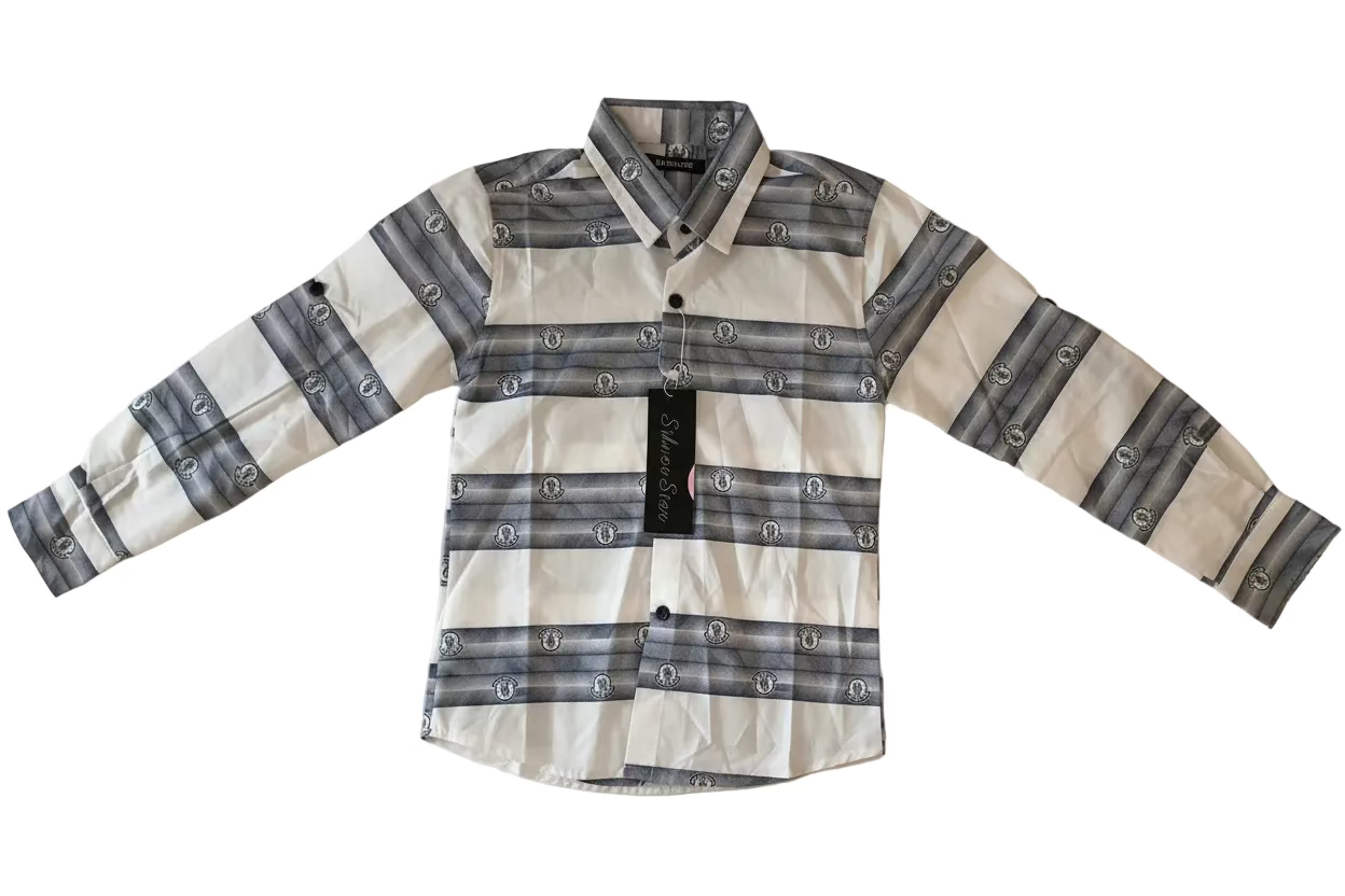 Silver Star Boys Long Sleeve Shirt