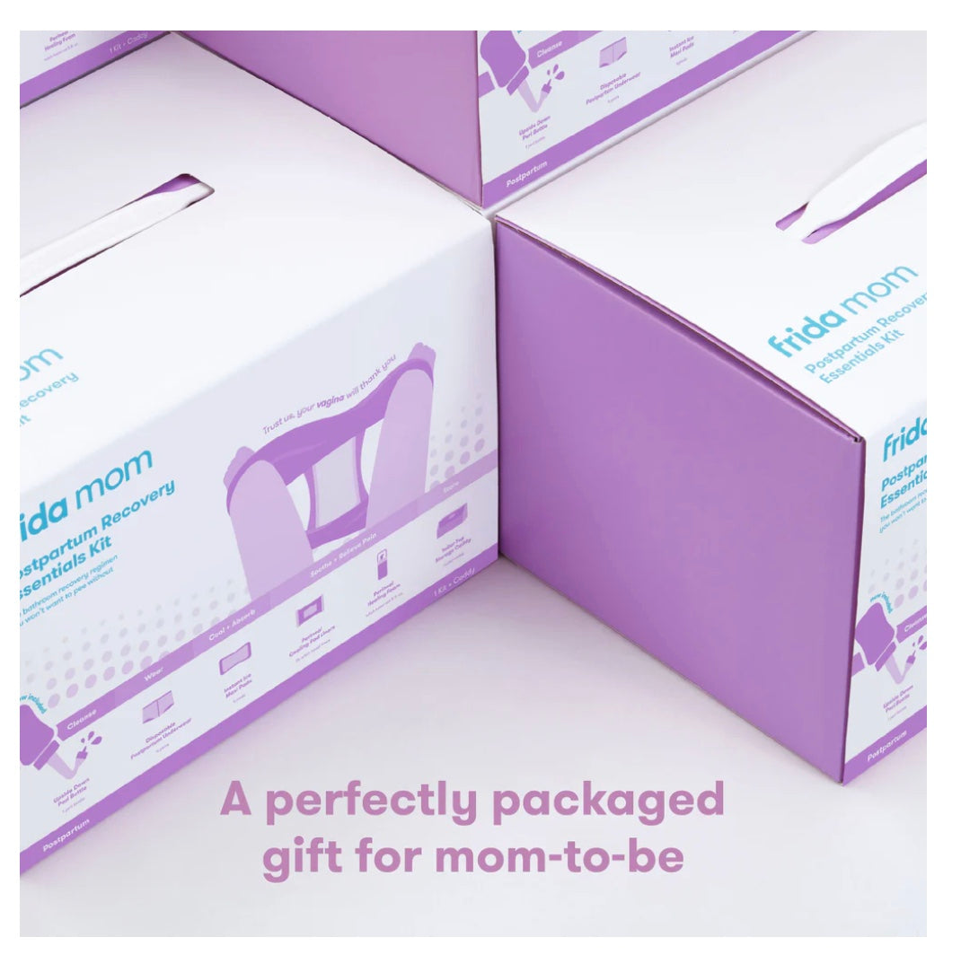 Frida Mom Postpartum Recovery Essentials Kit with Peri Bottle