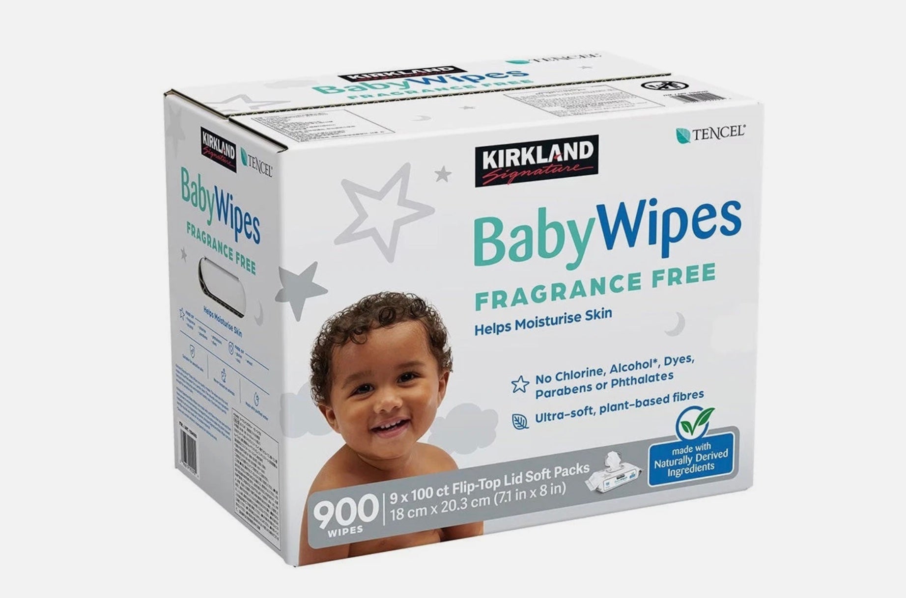 Kirkland Signature Baby Wipes 100 x 9(Box)