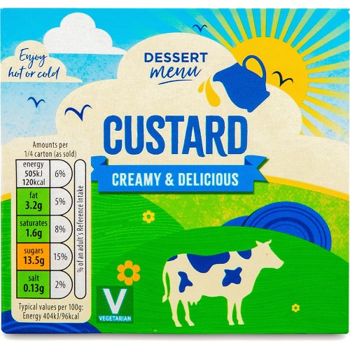 The Dessert Menu Custard 500g