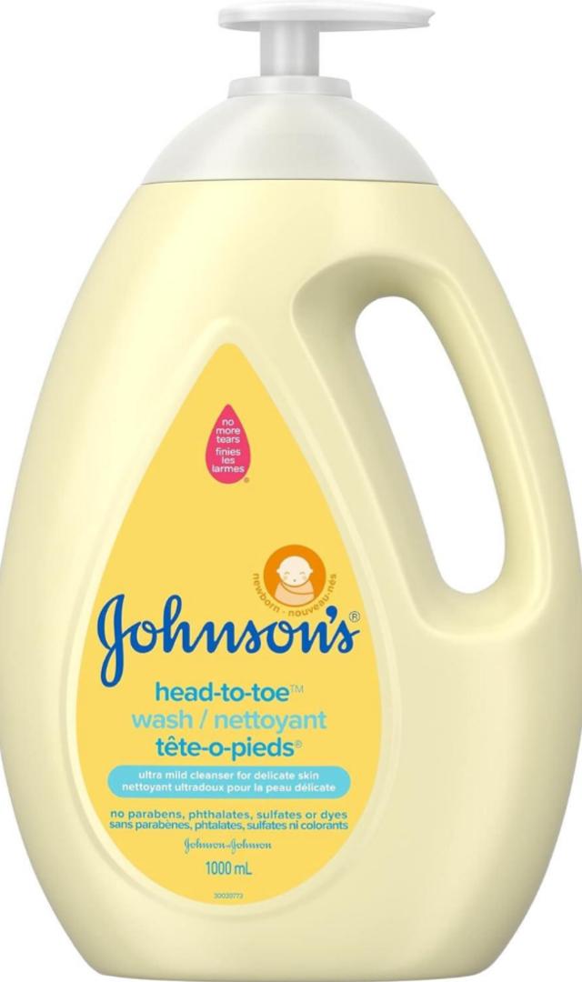 Johnsons baby Head to Toe Wash (1000ml) (US) Single – hygiene and toiletries product image