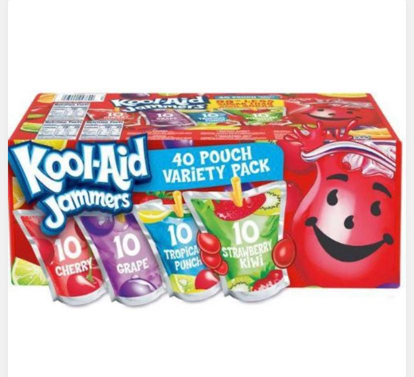 Kool-Aid  Jammers Drink (40 pouches ) Box product photo – Buy online at Beks Ghana
