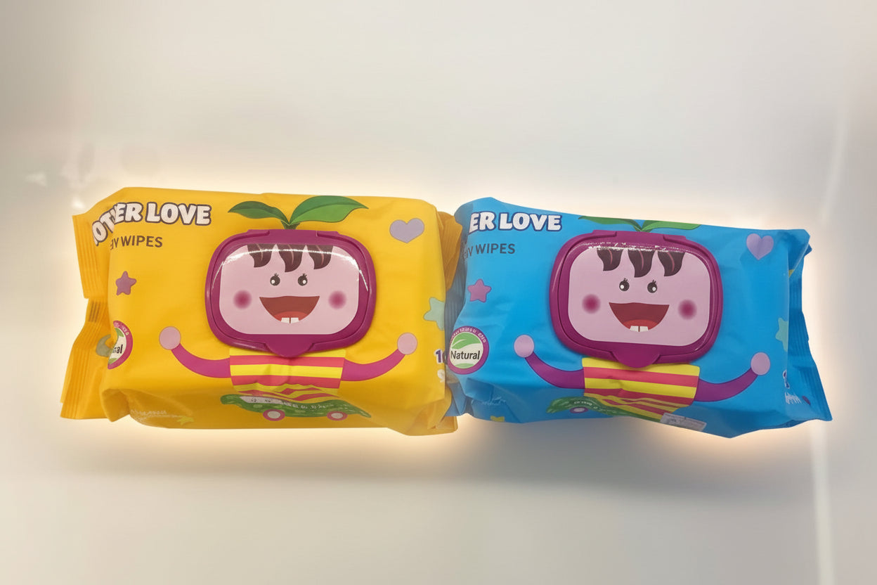 Mother Love Baby Wipes Singles – diaper product photo at Beks Ghana