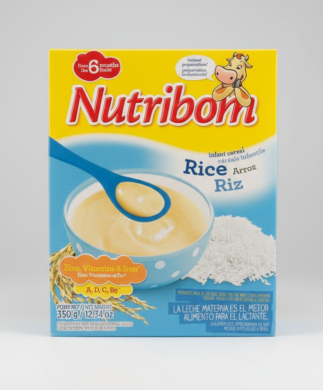 Nutribom Rice  (350g) Single packaging - available at Beks Ghana
