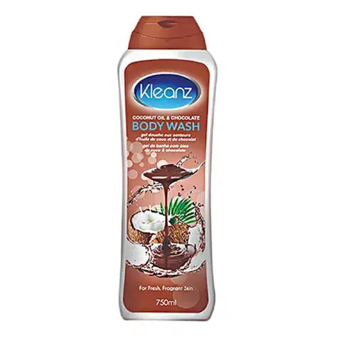 Kleanz Coconut Oil & Chocolate Body Wash 750ml