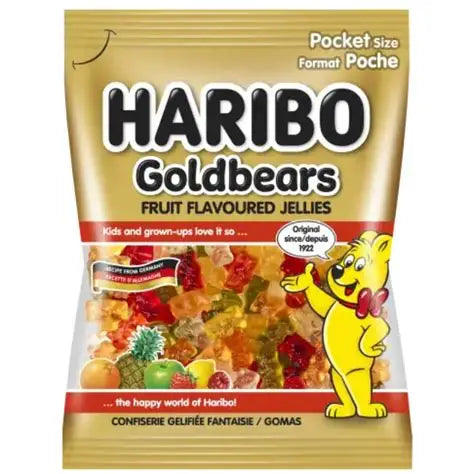 Haribo Goldbears Fruit Flavoured Jellies 80g