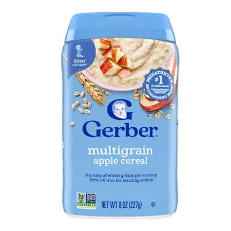Gerber Multigrain Apple Cereal 227g