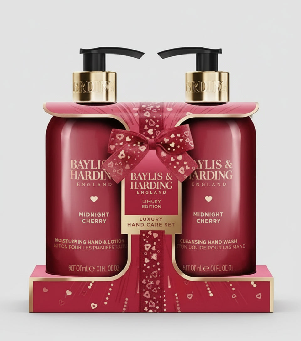 Baylis & Harding Midnight Cherry (300ml x2 )
