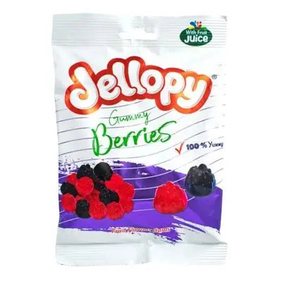 Jellopy Fruit Flavour Gum 160g