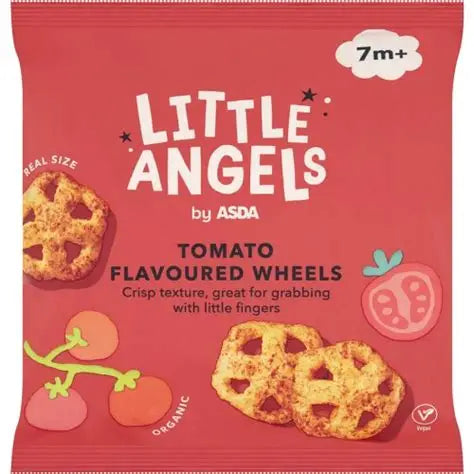 Little Angels  Tomato Flavoured Wheels 7m+